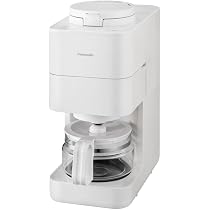 Amazon | パナソニック コーヒーメーカー 全自動 沸騰循環 ミル自動